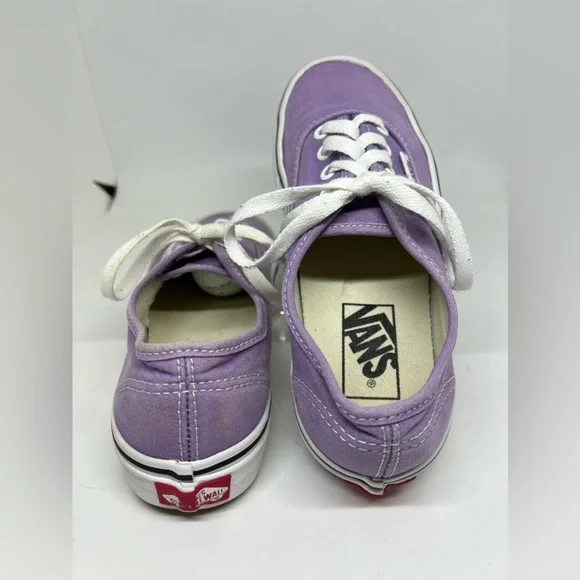 VANS Authentic Shoes Classic Lace-Up, CHALK VIOLET, Sneakers, Men 4 / Women 5.5 - Picture 4 of 8
